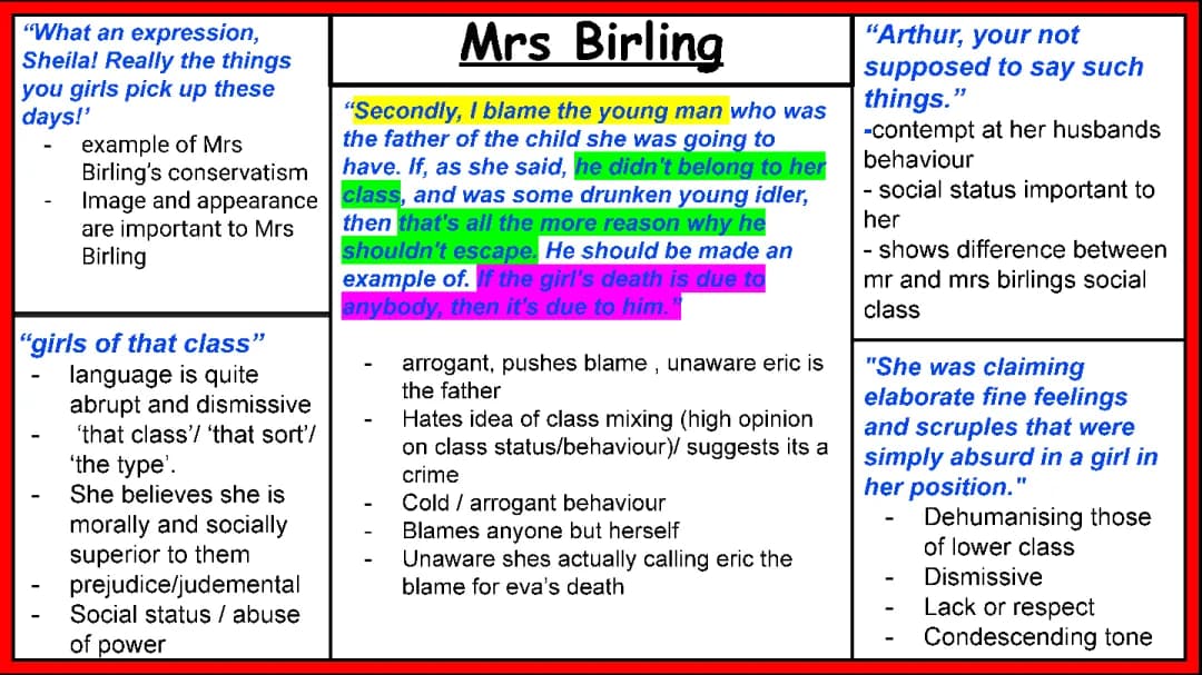 mrs birling