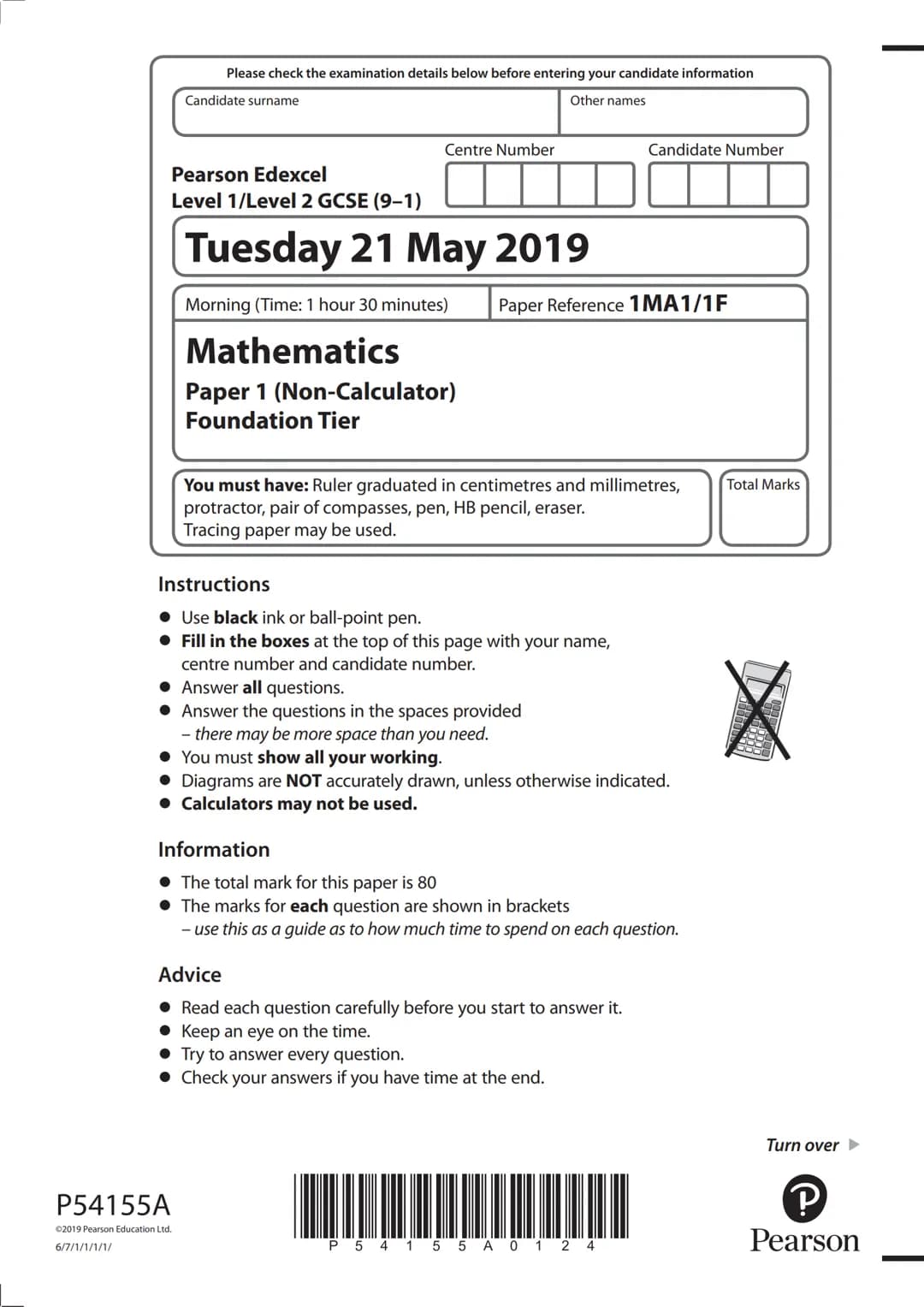 Please check the examination details below before entering your candidate information
Candidate surname
Other names
Centre Number
Pearson Ed