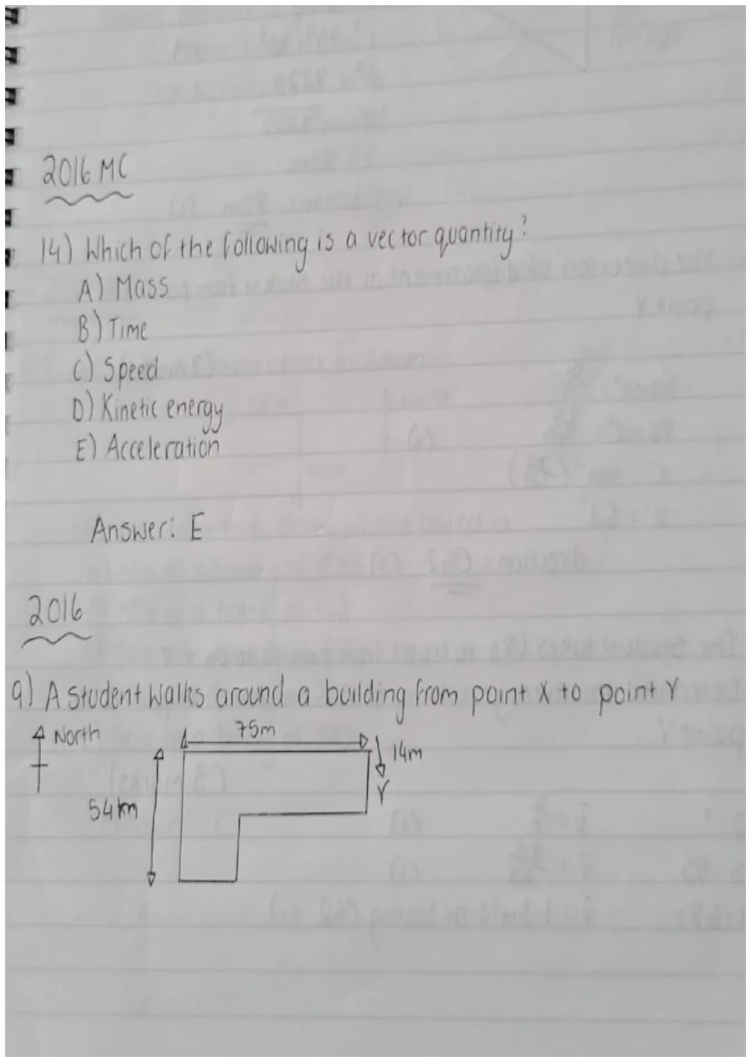 
<h2 id="scalars">Scalars</h2>
<p>A scalar quantity can be fully described by stating its magnitude (size). For example, 15°C, 75kg, and 3ms