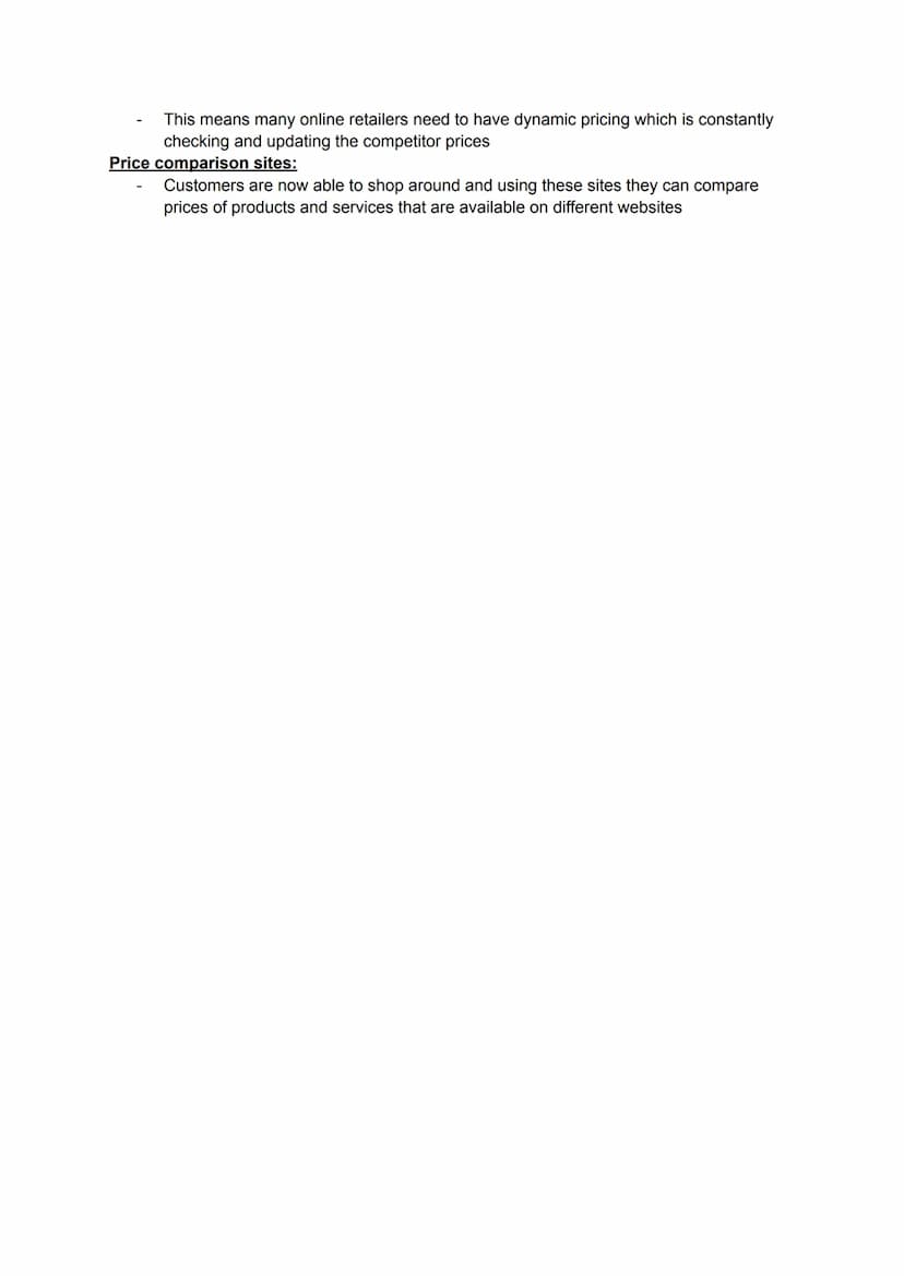 21/10/21
Business lesson 10 - Pricing
Pricing defined:
The process of pricing is the choice of pricing strategy that a business makes when
s