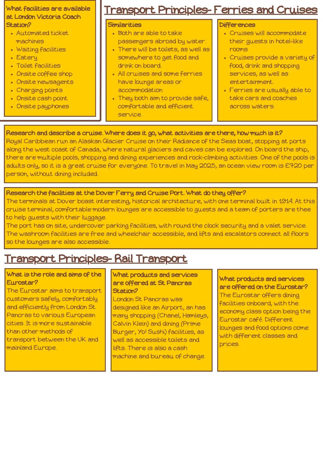 Outcome B The types of Travel and Tourism
organisations, their roles and the
products and services they offer to customers
Tangible:
Tangibl