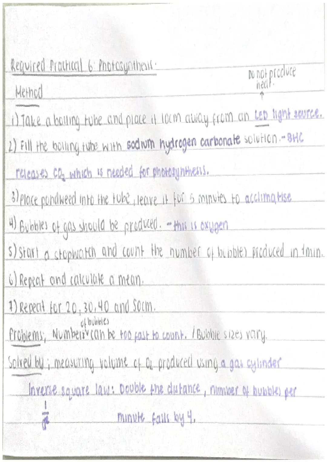 GCSE AQA Biology Required Practicals