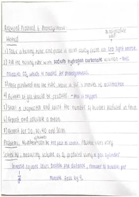 Know GCSE AQA Biology Required Practicals thumbnail