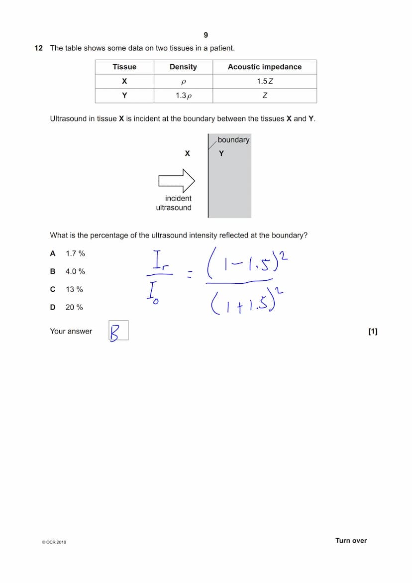 6905012258
OCR
Oxford Cambridge and RSA
A Level Physics A
H556/02 Exploring physics
Friday 8 June 2018 - Morning
Time allowed: 2 hours 15 mi