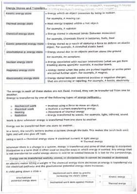 Know GCSE AQA PHYSICS: ENERGY thumbnail