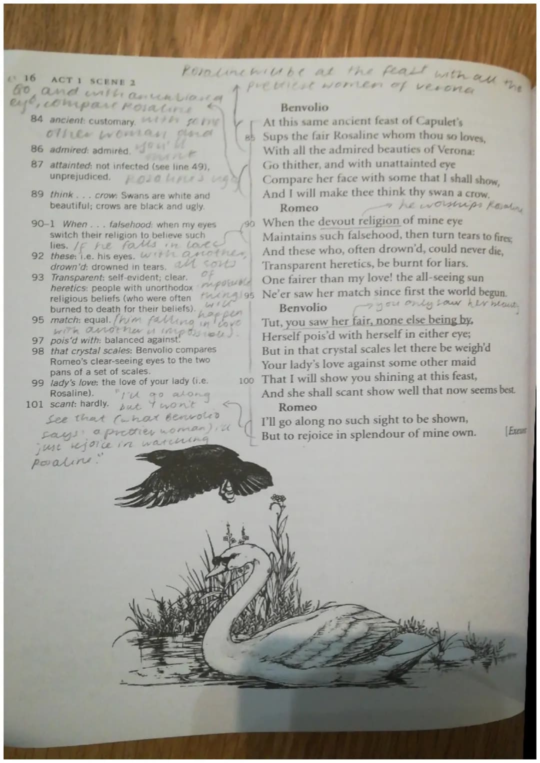 Act 1 Scene 2
Capolet thinks that since Montague
alse has to follow the inter and they are
soin old men, they would be able to tep
the peace
