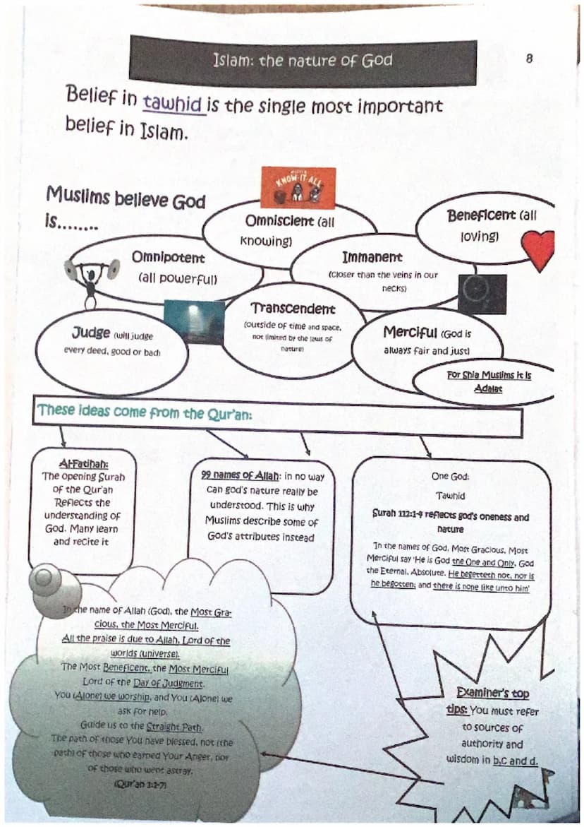 Examiner's really amazing revision guide.
Everything you need and a little bit more!
GCSE
Revision Guide
Route A
Component 3: Islam
Edugas G