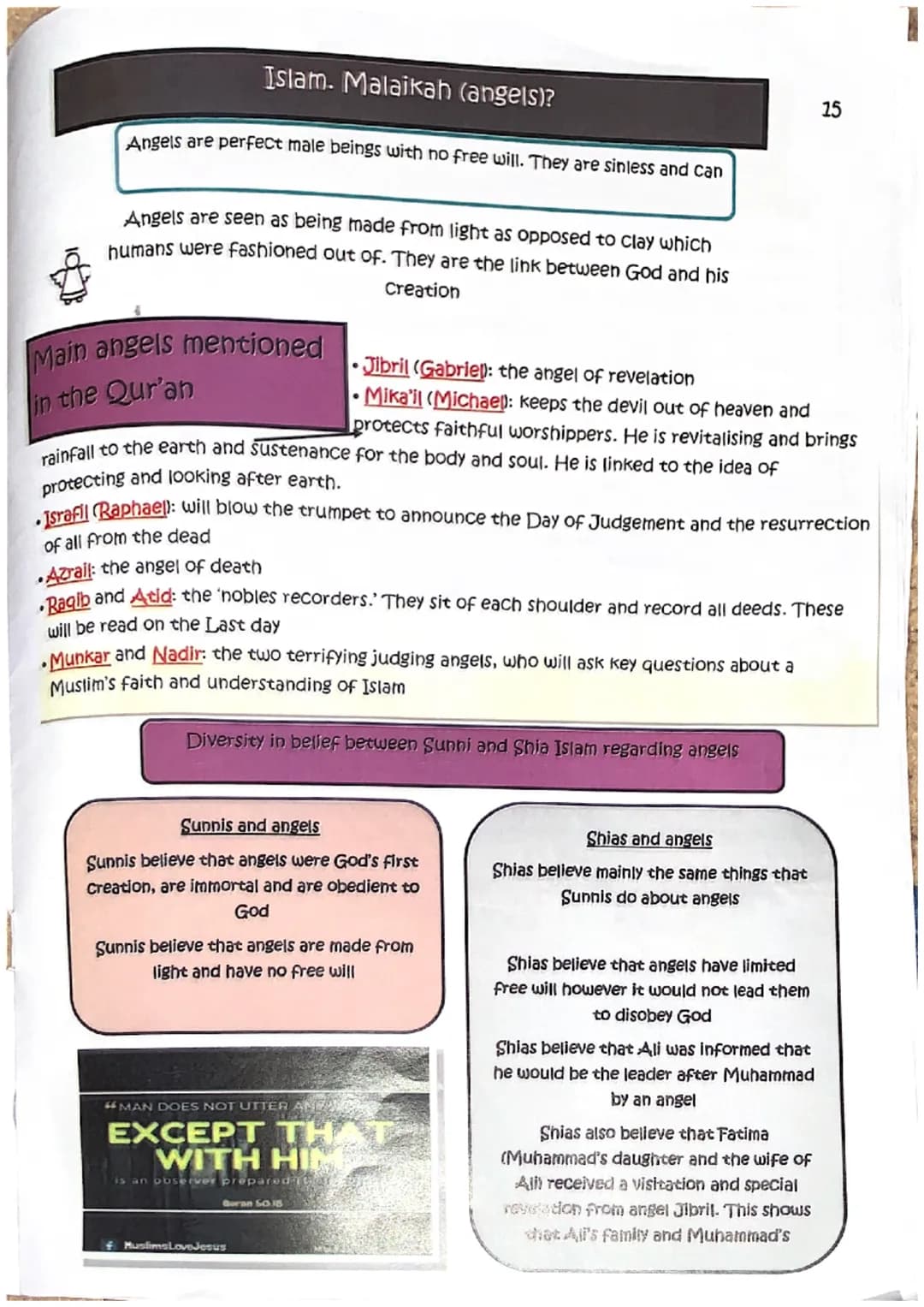 Examiner's really amazing revision guide.
Everything you need and a little bit more!
GCSE
Revision Guide
Route A
Component 3: Islam
Edugas G