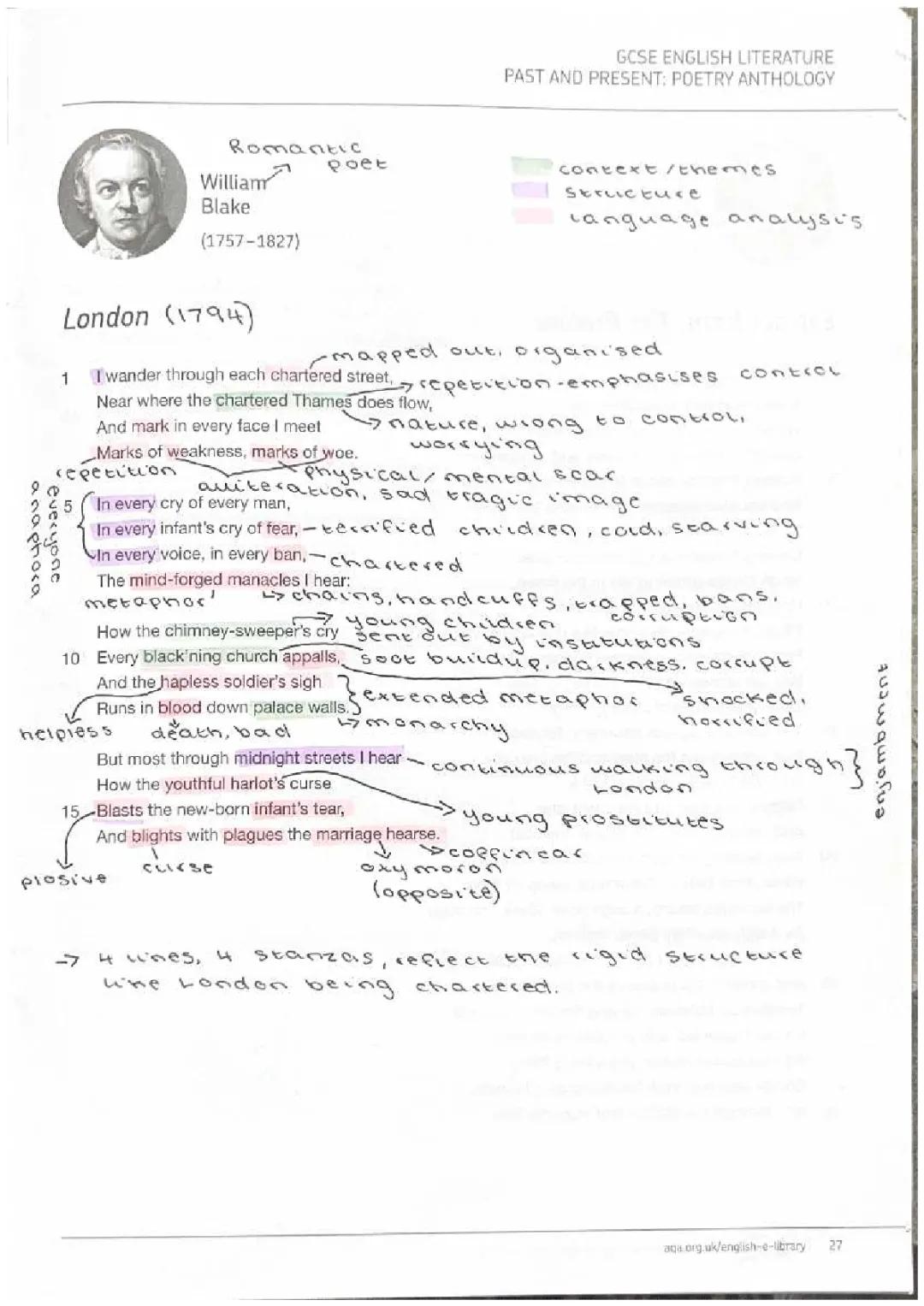 London by William Blake