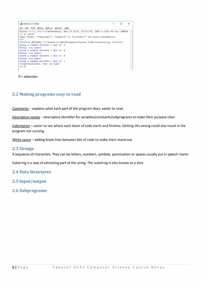 Chapter 1 Problem Solving
1.1 Algorithms
An algorithm is a set of steps that defines how a task is to be performed.
An algorithm is successf