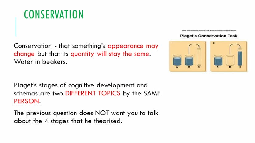 KEY THEORISTS UNIT 1 INDEX
Intellectual Development - green headings
1. Jean Piaget - cognitive stages of development and schemas (assimilat