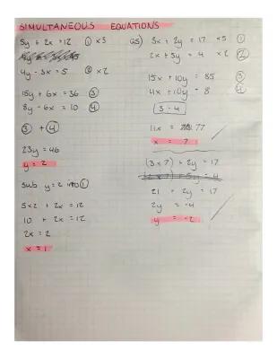 Know Simultaneous Equations Examples  - National 5 Maths  thumbnail