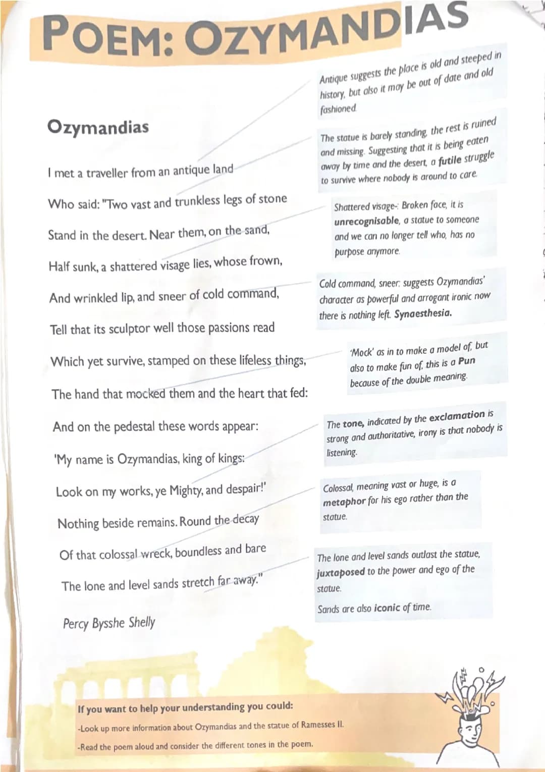 Ozymandias annotations