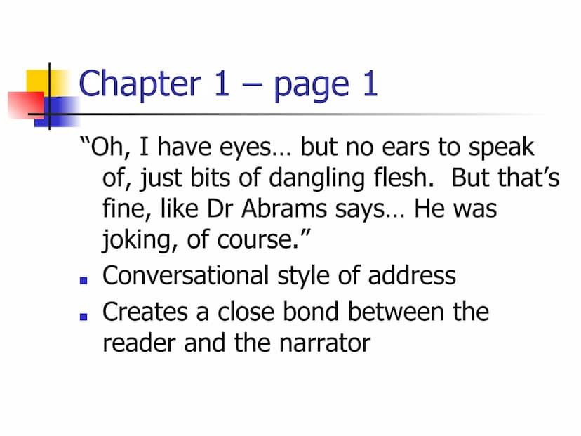 Heroes - Robert Cormier
Key Quotations Chapter 1 - page 1
"My name is Francis Joseph Cassavant
and I have just returned to Frenchtown
in Mon
