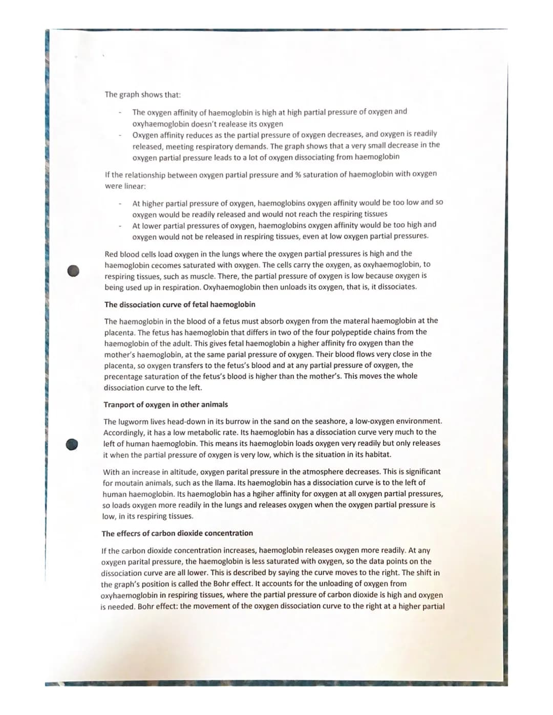 Features of a transport system
Transport systems in animals have:
Transport in animals notes
a suitable medium in which to carry materials
a