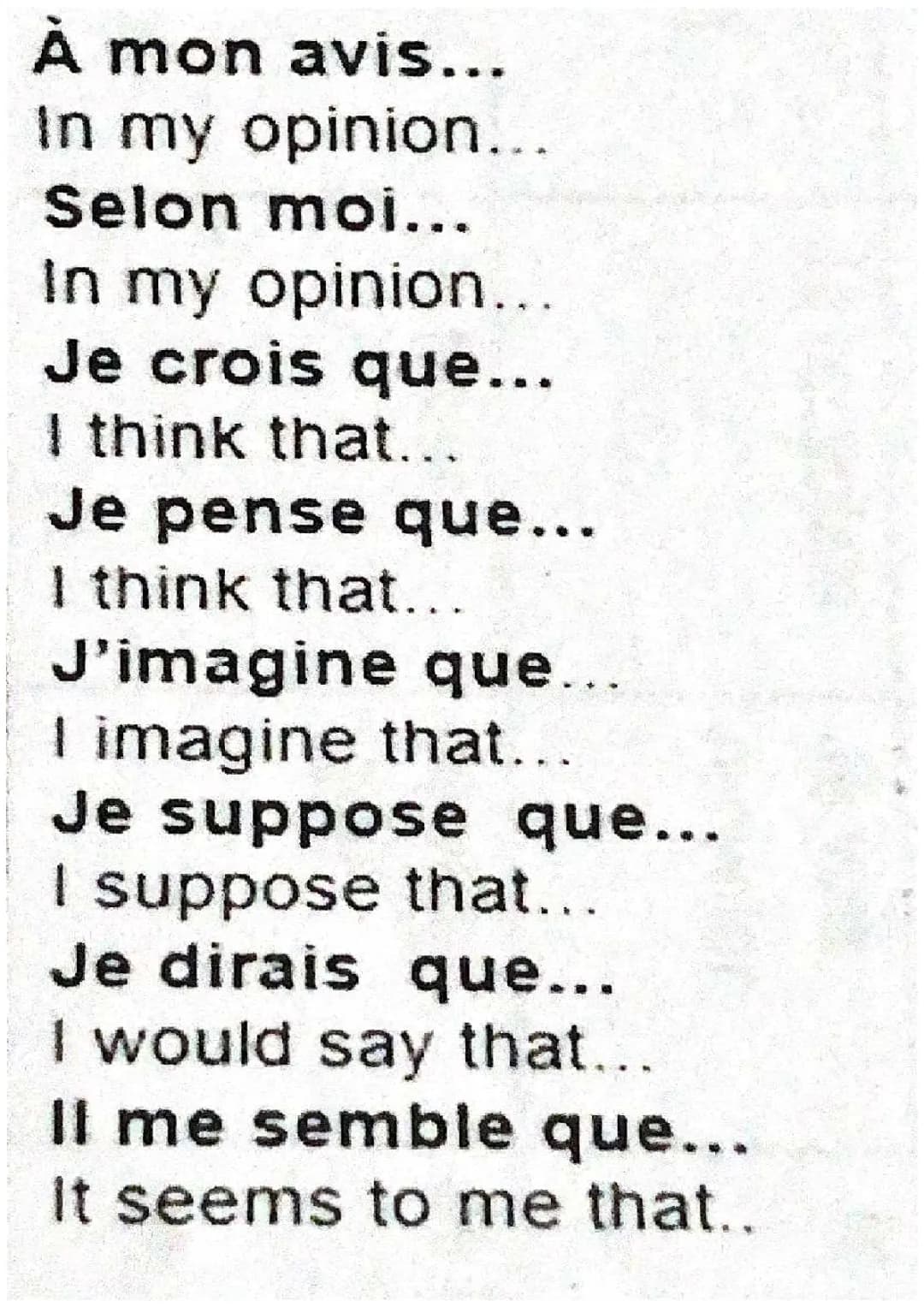 How to Express Your Feelings and Opinions in French: Easy Examples and Exercises