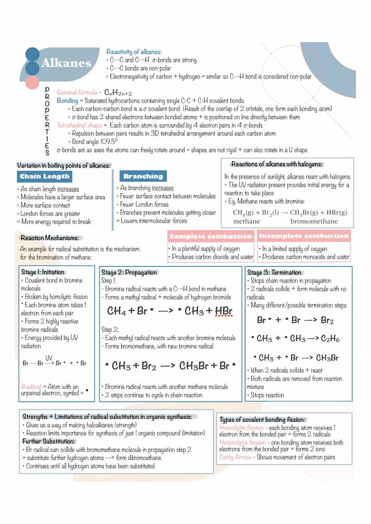Know Chemistry Alkenes + Alkanes  thumbnail
