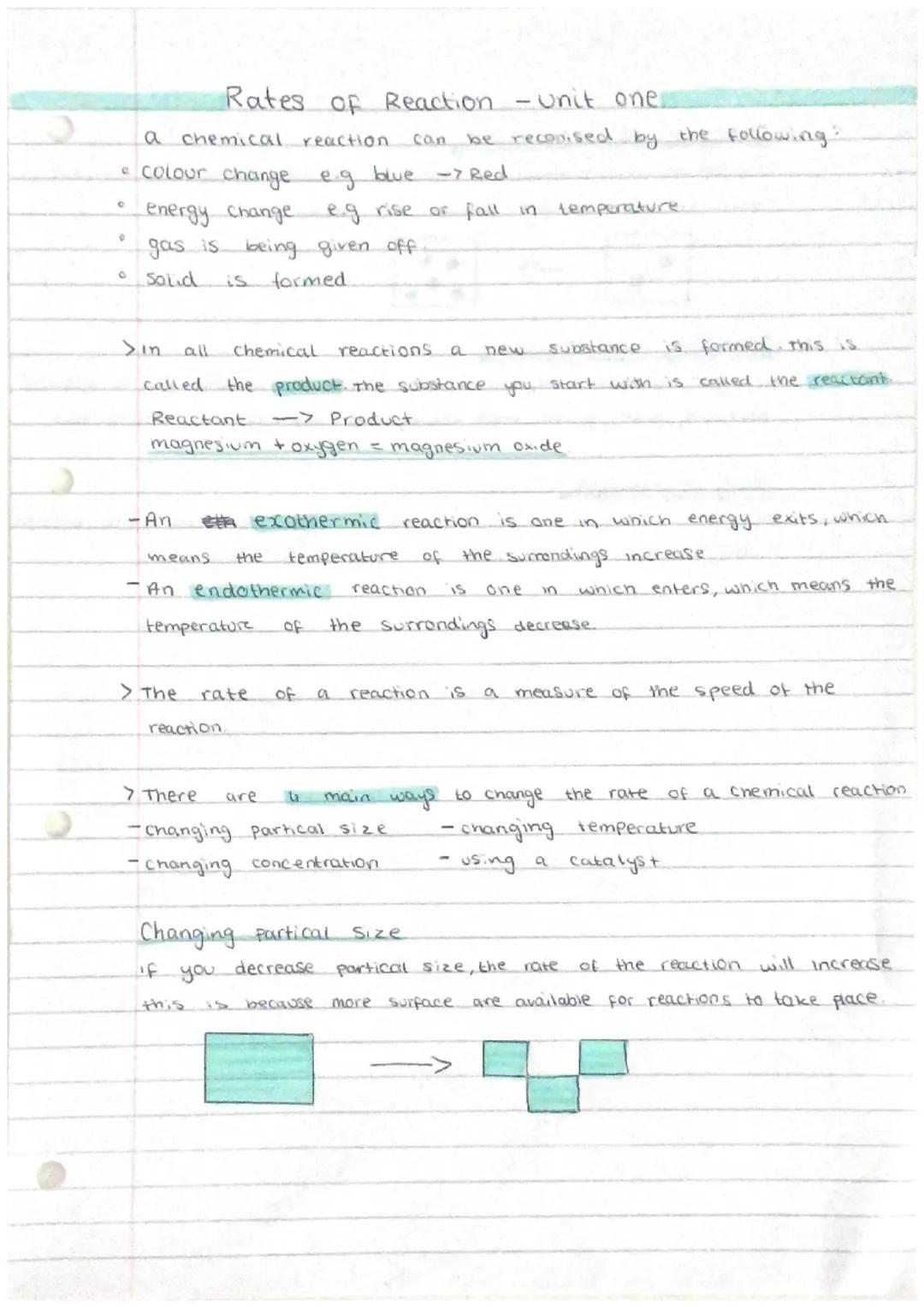 2
e
a chemical reaction. can
e colour change eg blue -> Red.
energy change eg rise or fall in temperature.
gas is being given off.
Solid
for