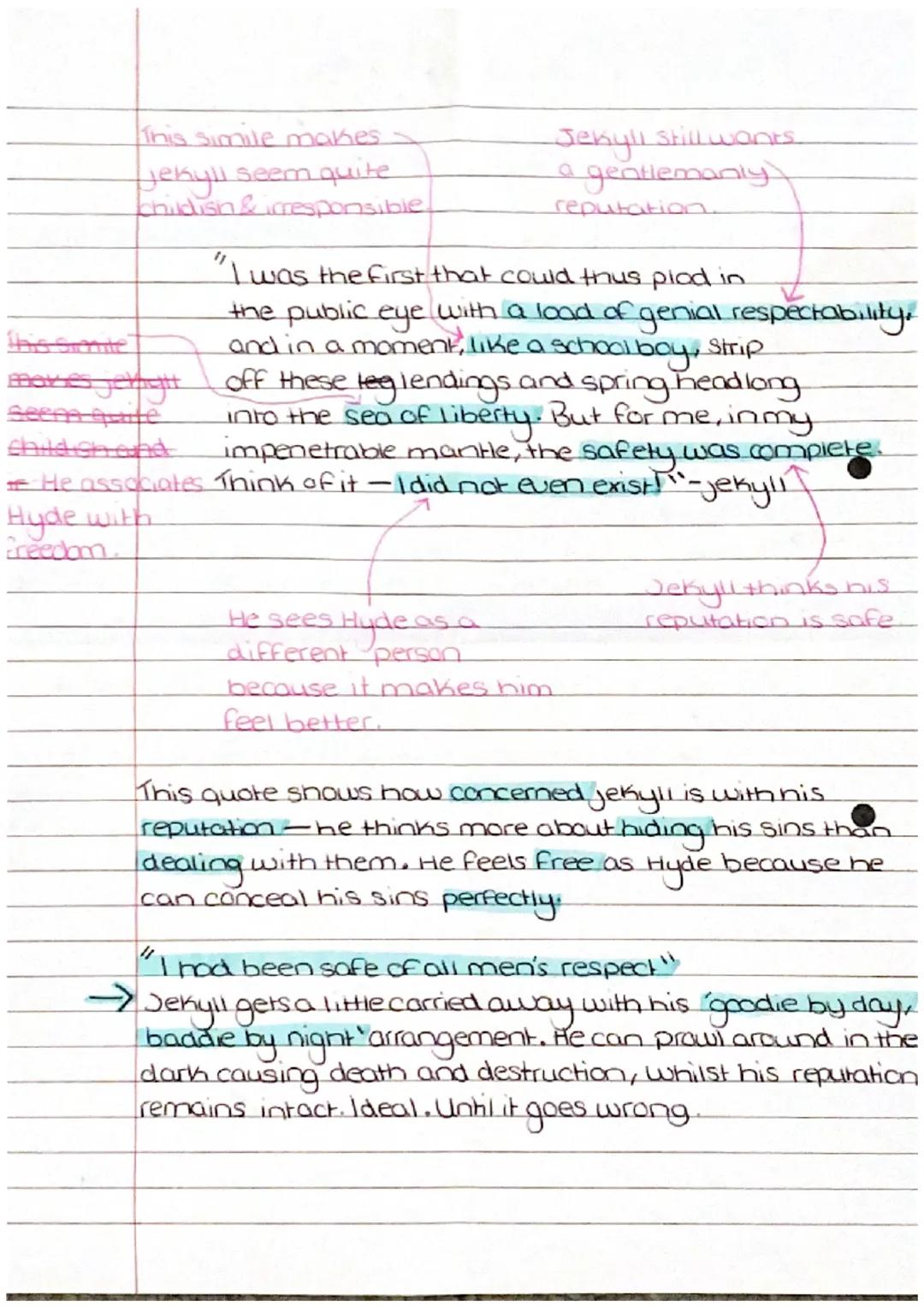 # Themes

Reputation
Dr Jekyll & Mr Hyde

Utterson wants to discover the truth about Hyde,
but he is worried that it might damage jekyll's
r
