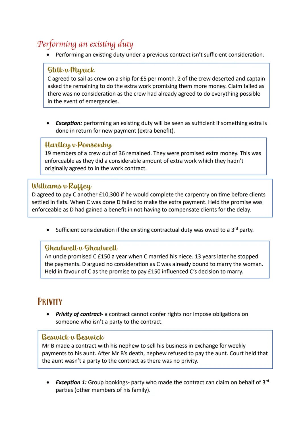 Contract
Formation INTRODUCTION
•
Definition of a Contract- an agreement which is binding in law/ one that the court
will enforce.
INTENTION