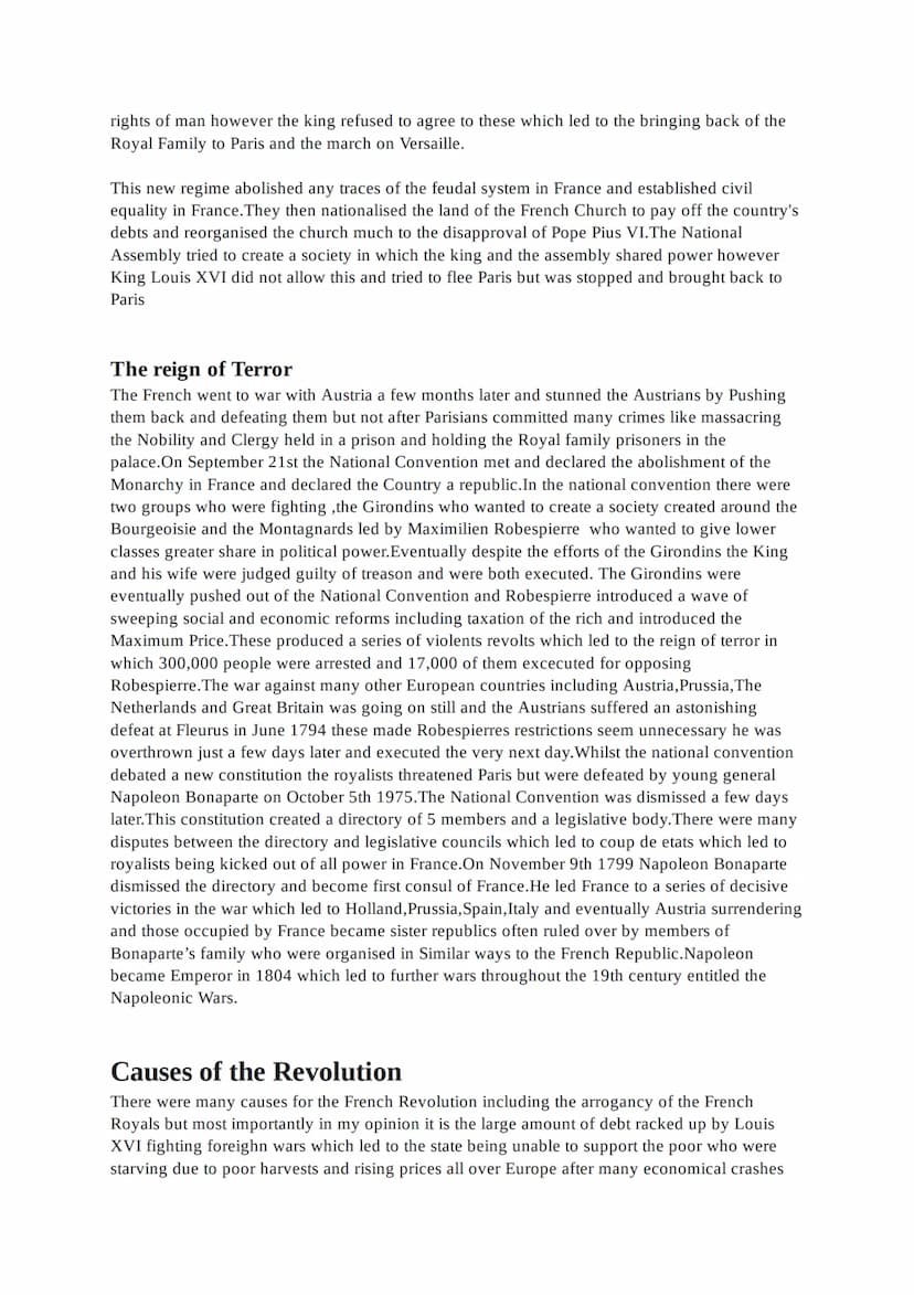 The French Revolution Contents
Timeline
How does France work
The French Revolution (Story)
Causes of the Revolution
People
The French Flag
T