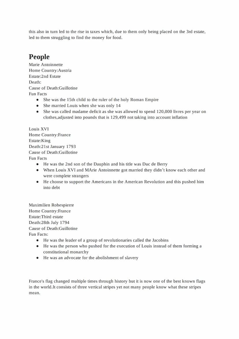 The French Revolution Contents
Timeline
How does France work
The French Revolution (Story)
Causes of the Revolution
People
The French Flag
T