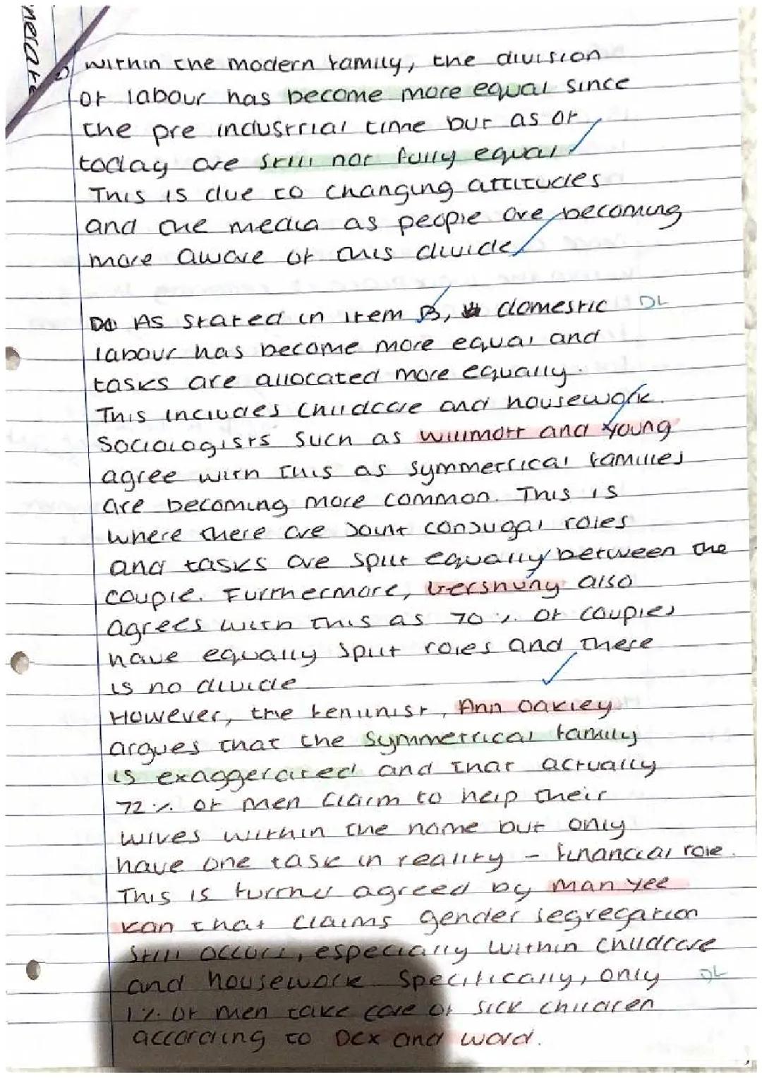 Sociology Family Essay Practice (20)