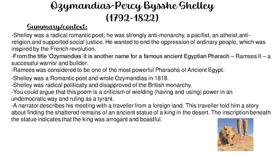 Ozymandias 
