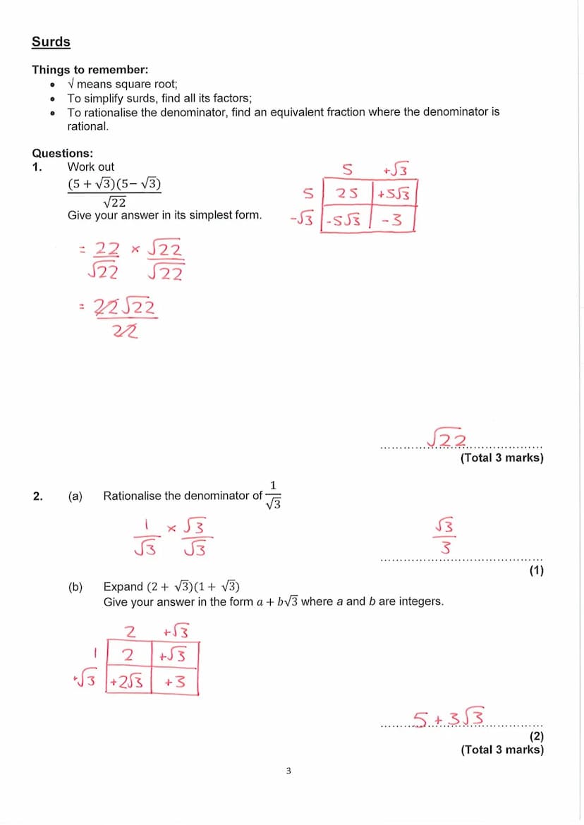 
<h2 id="examdates">Exam Dates:</h2>
<h2 id="workedsolutions">Worked Solutions</h2>
<h3 id="contents">Contents</h3>
<ul>
<li>Surds</li>
<li>