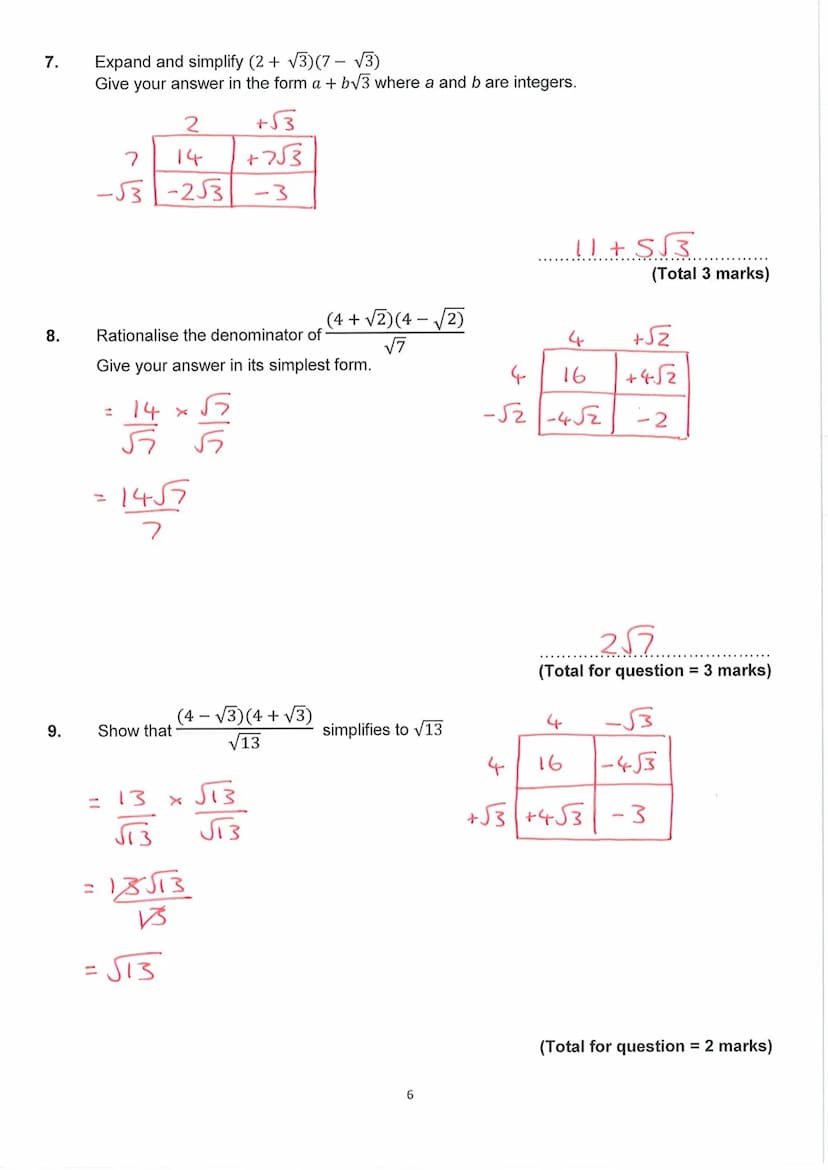 
<h2 id="examdates">Exam Dates:</h2>
<h2 id="workedsolutions">Worked Solutions</h2>
<h3 id="contents">Contents</h3>
<ul>
<li>Surds</li>
<li>