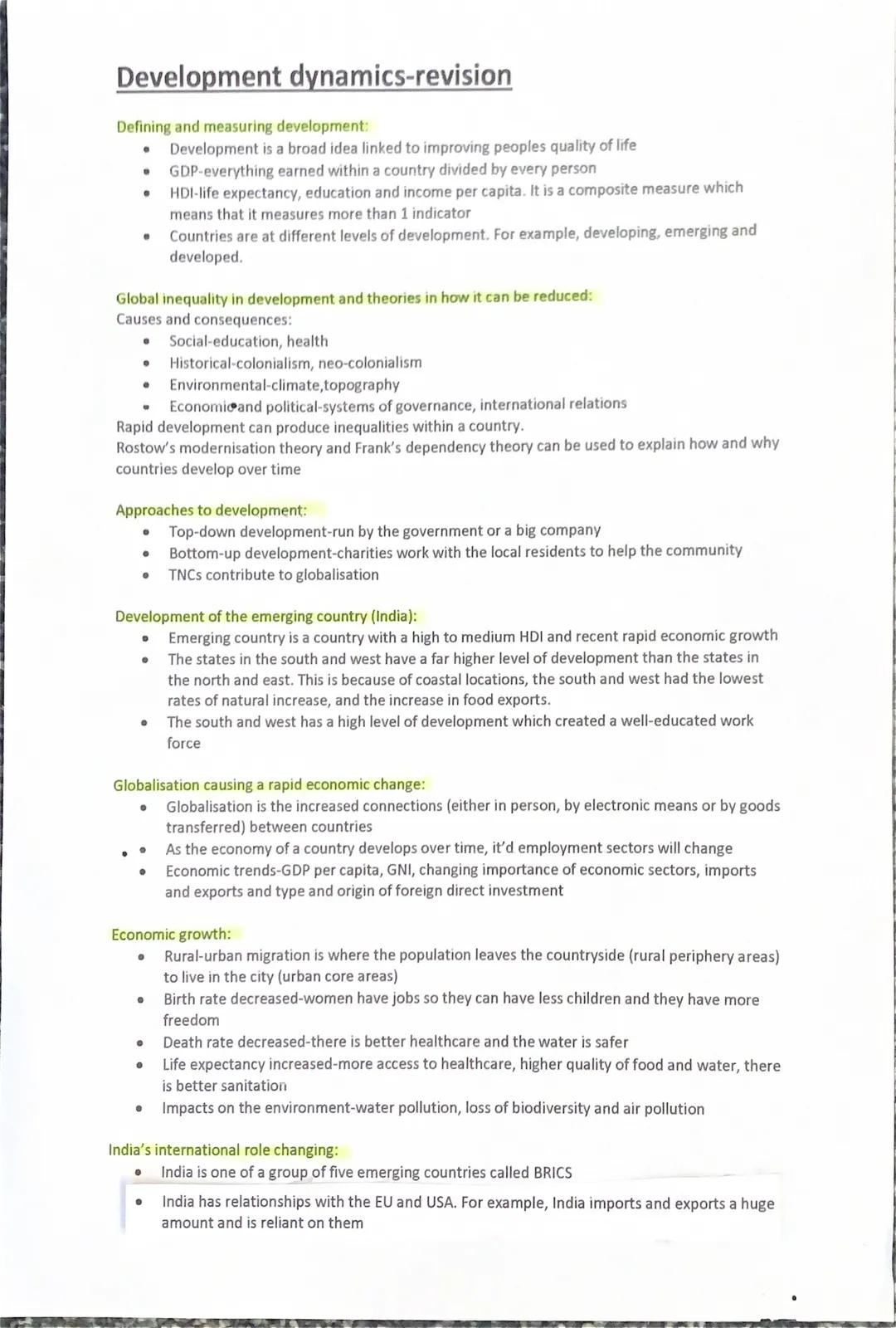  Development dynamics 