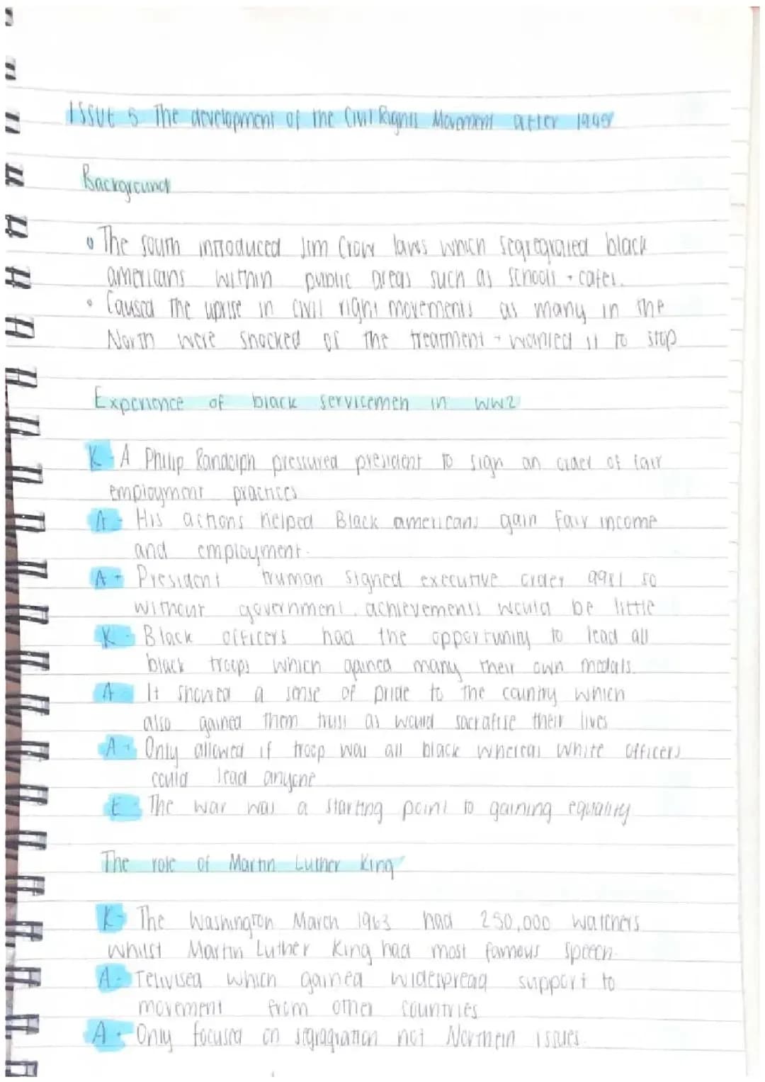 Higher History USA Civil Rights Movement: Summary, Essay & Quizlet