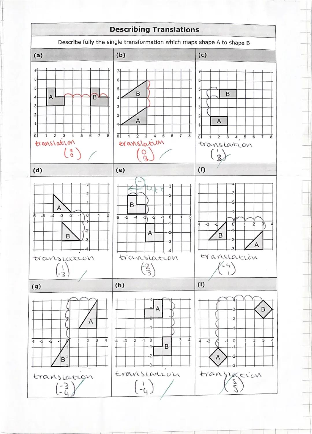 Transformations.
There are
и
types of transformation:
1
translations (moving)
reflections (mirroring)
rotation (spinning)
Enlargement (large