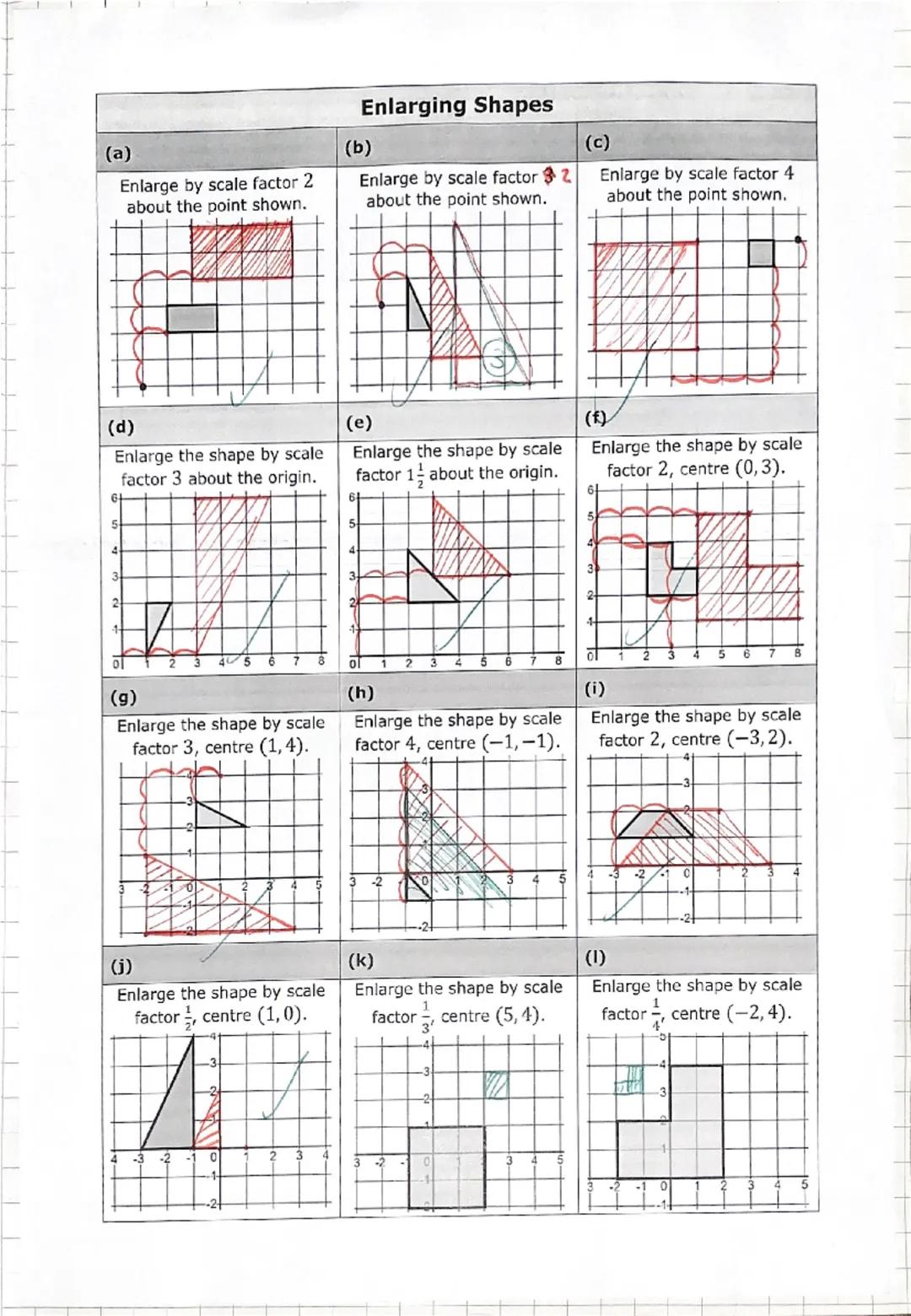 Transformations.
There are
и
types of transformation:
1
translations (moving)
reflections (mirroring)
rotation (spinning)
Enlargement (large