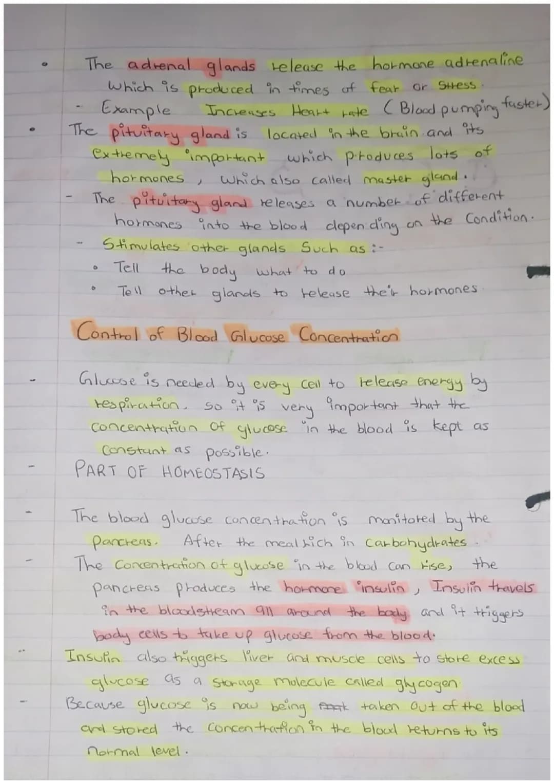 PAPER 2
Science Biology
Maintain- INTERNAL
ENVIRONMENT
changes outside our cells
Response to
both internal
and external conditions
Homeostas