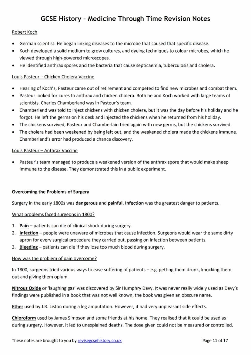 GCSE History - Medicine Through Time Revision Notes
TOPIC 5-MEDIEVAL
Background Information
Wars destroyed the Roman public health systems a