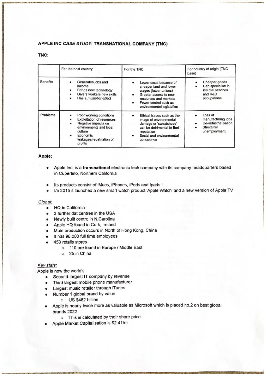 # Apple's success:
Apple has reached extreme success over time and this is mainly down to factors such as:
- Stylish and well designing prod