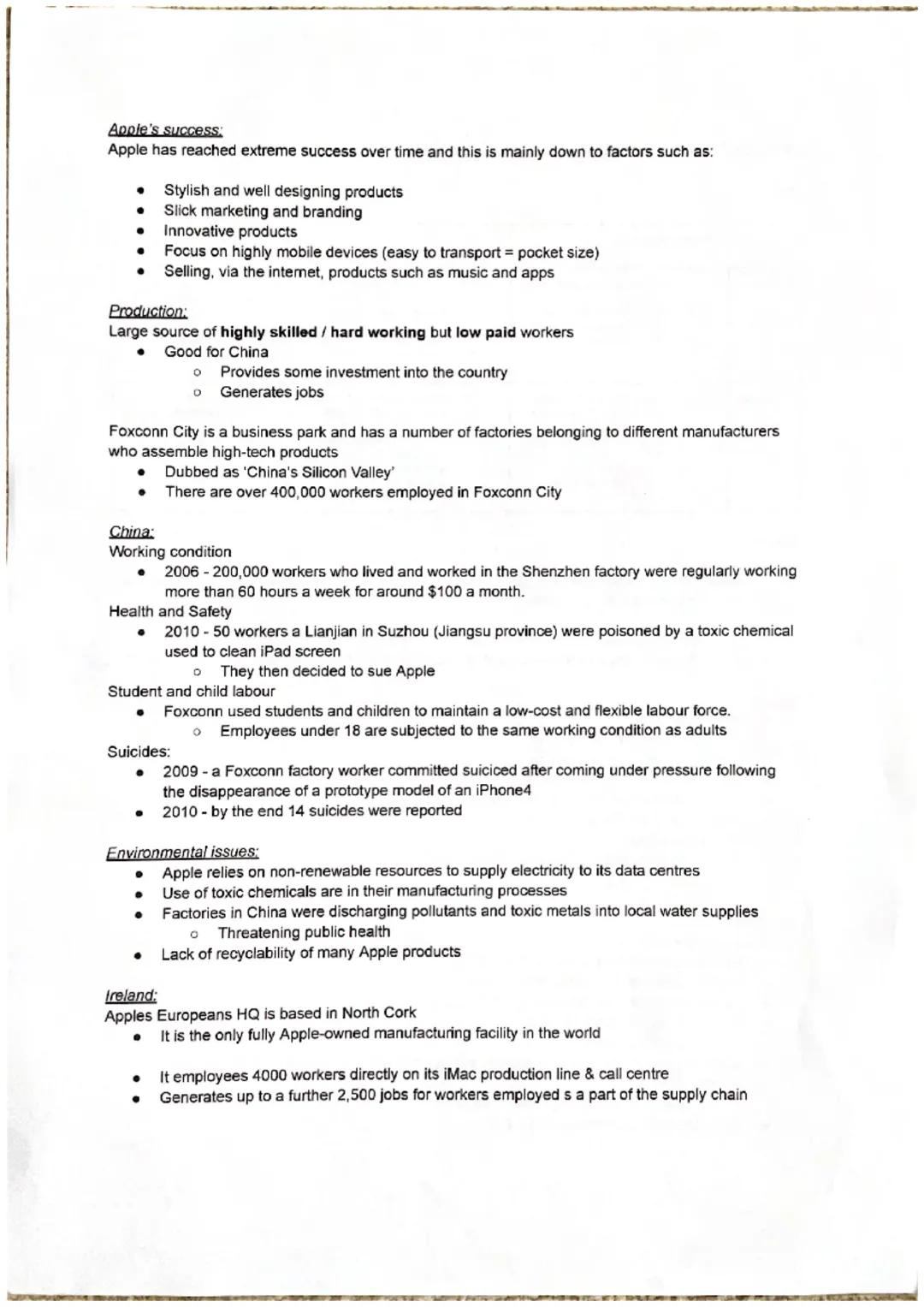 # Apple's success:
Apple has reached extreme success over time and this is mainly down to factors such as:
- Stylish and well designing prod