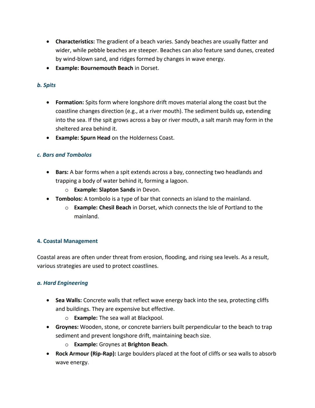 # Coastal Landscapes - GCSE Geography

Coastal landscapes are shaped by the interaction between the sea, land, and atmosphere. The
UK coastl