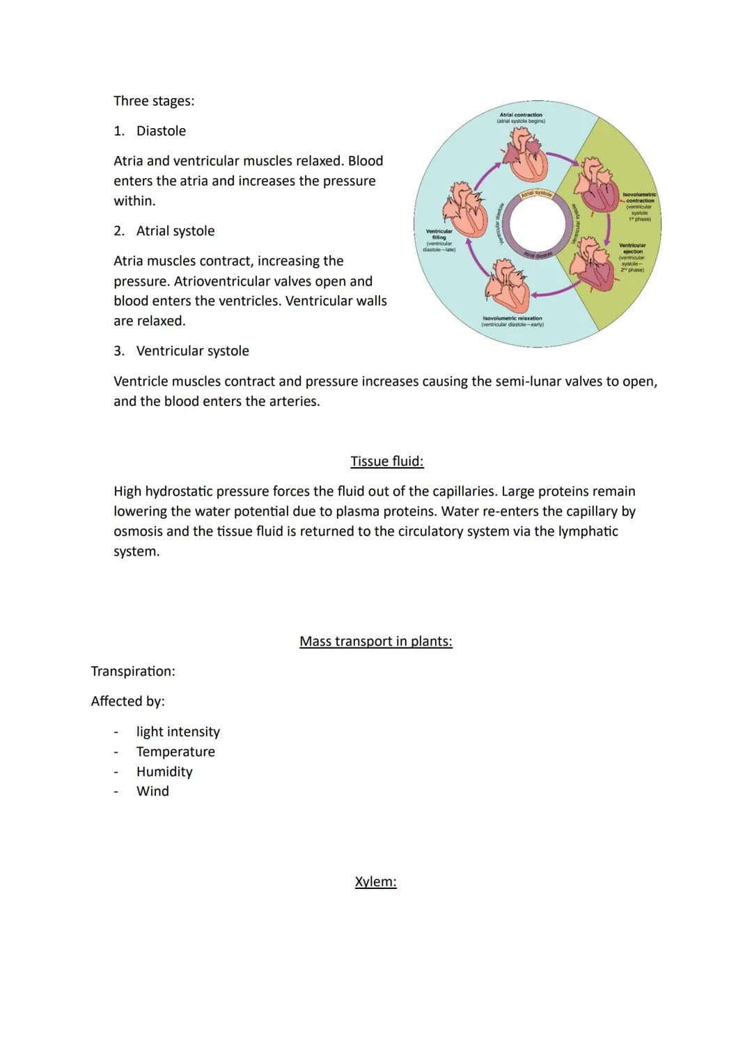 Topic 3
Size and Surface Area:
Organisms exchange substances with their environment as cells need to gain oxygen and
nutrients as well as ex