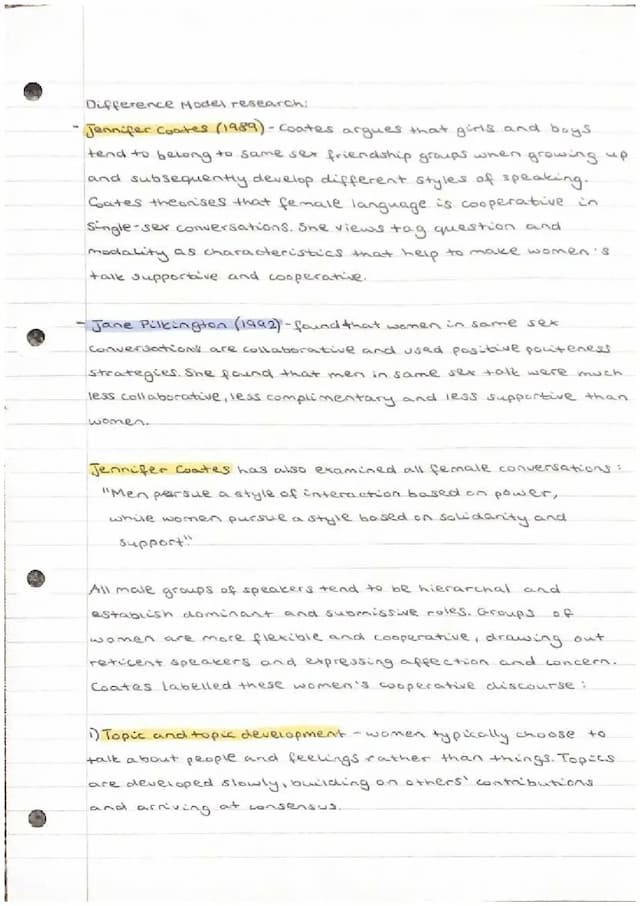 Know langauge and gender theories  thumbnail