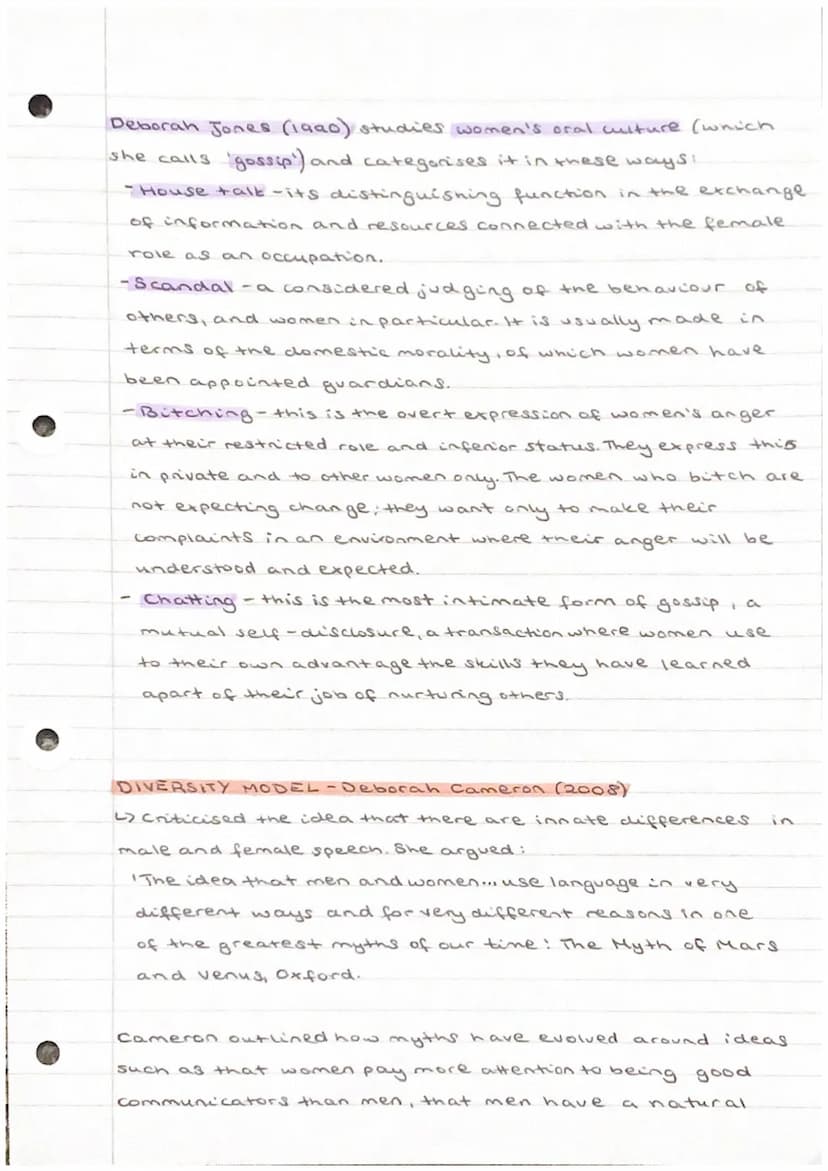 Difference Model research:
-Jennifer Contes (1989) - Coates argues that girls and boys.
tend to belong to same sex friendship groups when gr