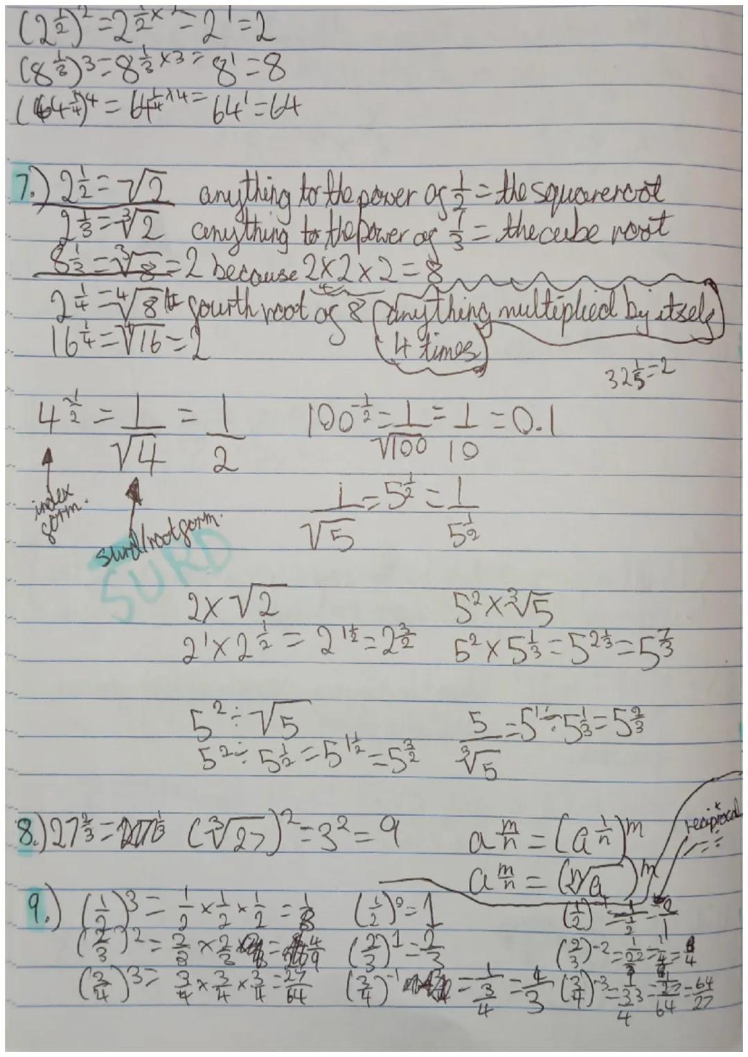 Gradient aga live segment.

Find how many times you go up for I across.

Indexform

1.) 2×2×2=23=28

2-3-1-1
23-8

2.) Anything to the pover