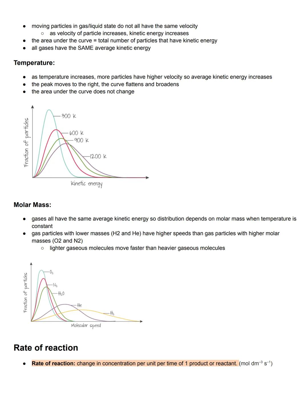 # C6.1 Collision theory and rates of reaction

Collision Theory

For a reaction between 2 or more molecules to take place it needs:

1. part
