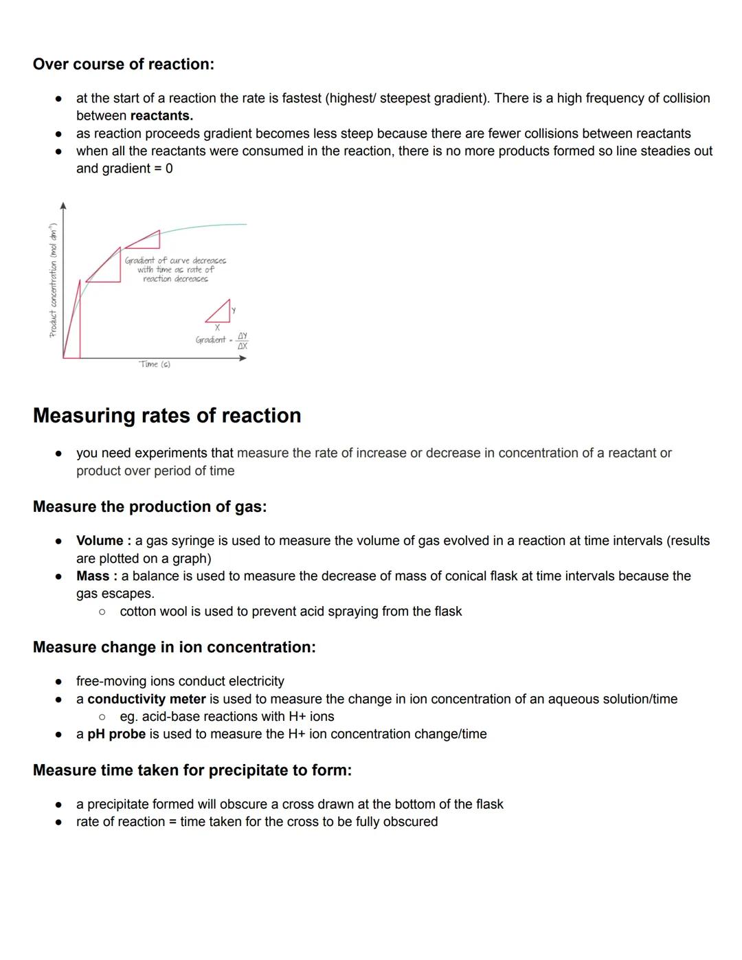 # C6.1 Collision theory and rates of reaction

Collision Theory

For a reaction between 2 or more molecules to take place it needs:

1. part