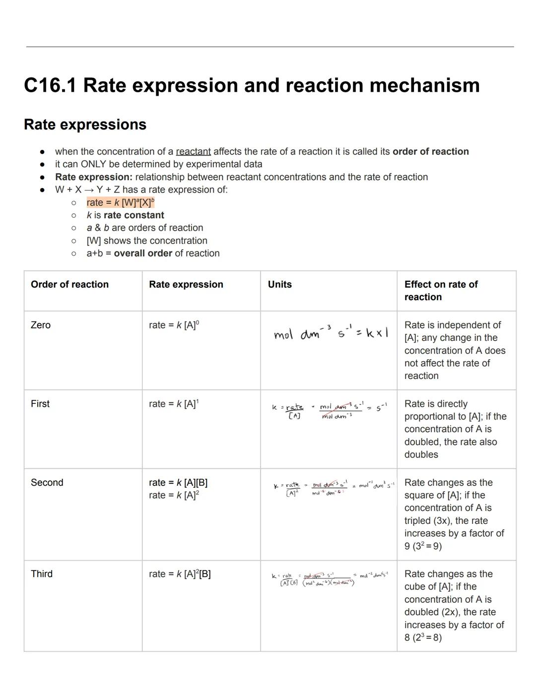 # C6.1 Collision theory and rates of reaction

Collision Theory

For a reaction between 2 or more molecules to take place it needs:

1. part