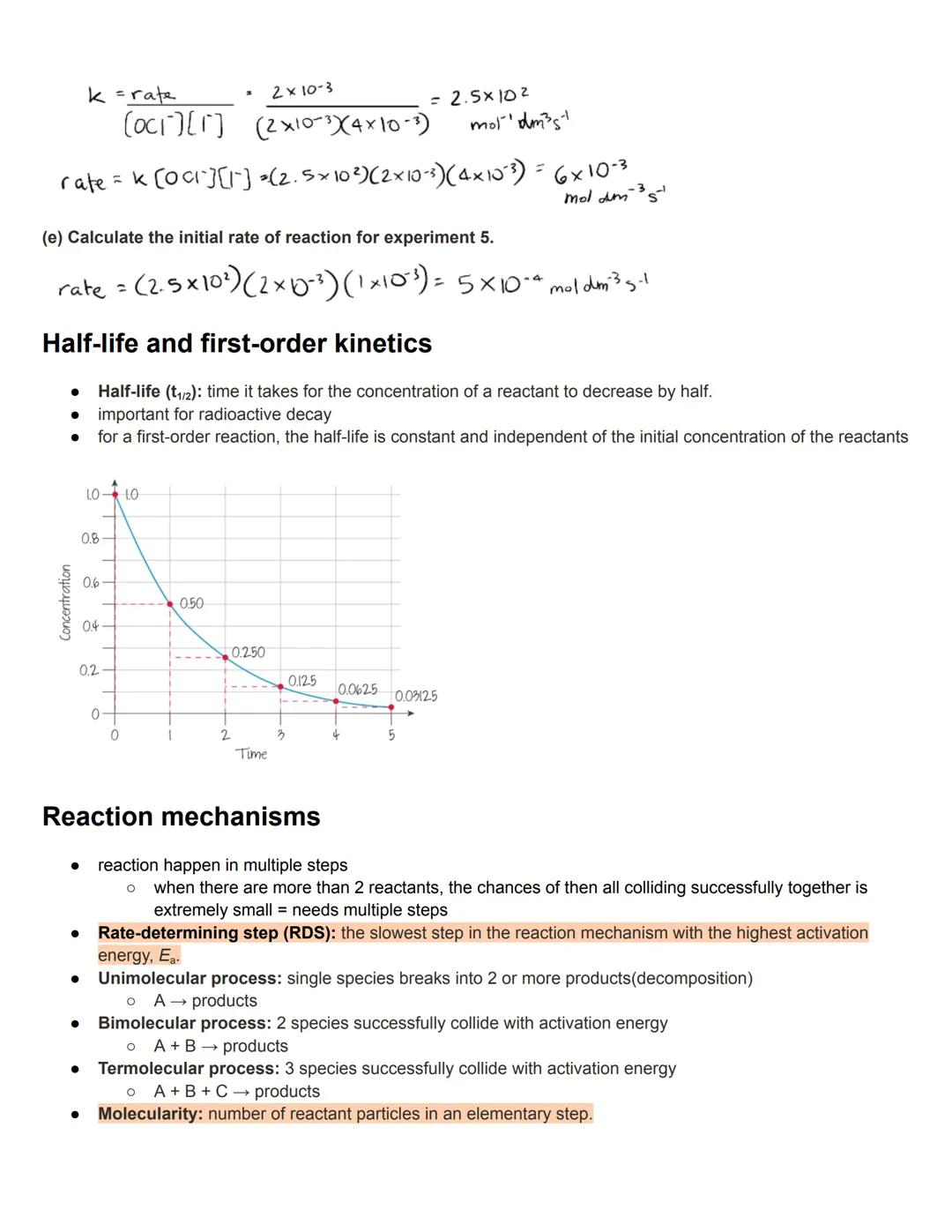 # C6.1 Collision theory and rates of reaction

Collision Theory

For a reaction between 2 or more molecules to take place it needs:

1. part