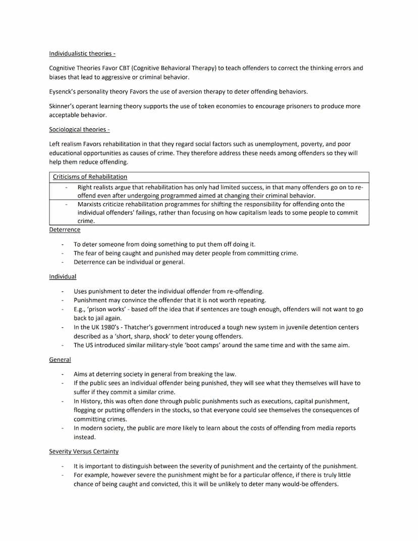Criminology Unit 4 Notes.
AC1.1 Law making.
The law in England and Wales is made within the government through parliament and the judiciary.