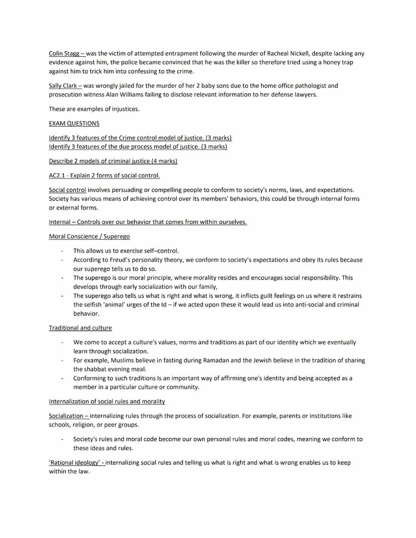 Criminology Unit 4 Notes.
AC1.1 Law making.
The law in England and Wales is made within the government through parliament and the judiciary.