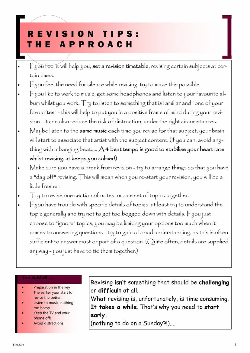 1
So, your coursework is worth 60% which leaves the remaining 40% for the
written exam paper.
OCR GCSE
CHILD DEVELOPMENT
REVISION GUIDE
Ever